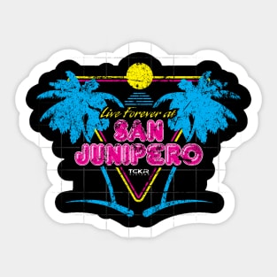 San Junipero Sticker